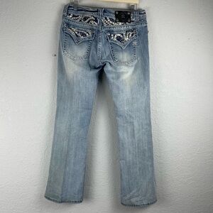 miss me low rise sequin‎ embellished bootcut jeans y2k 2000s